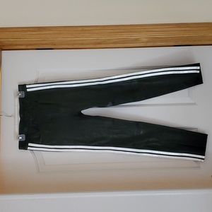 NWT Rag & Bone Cigarette w/ stripe Leather Pants